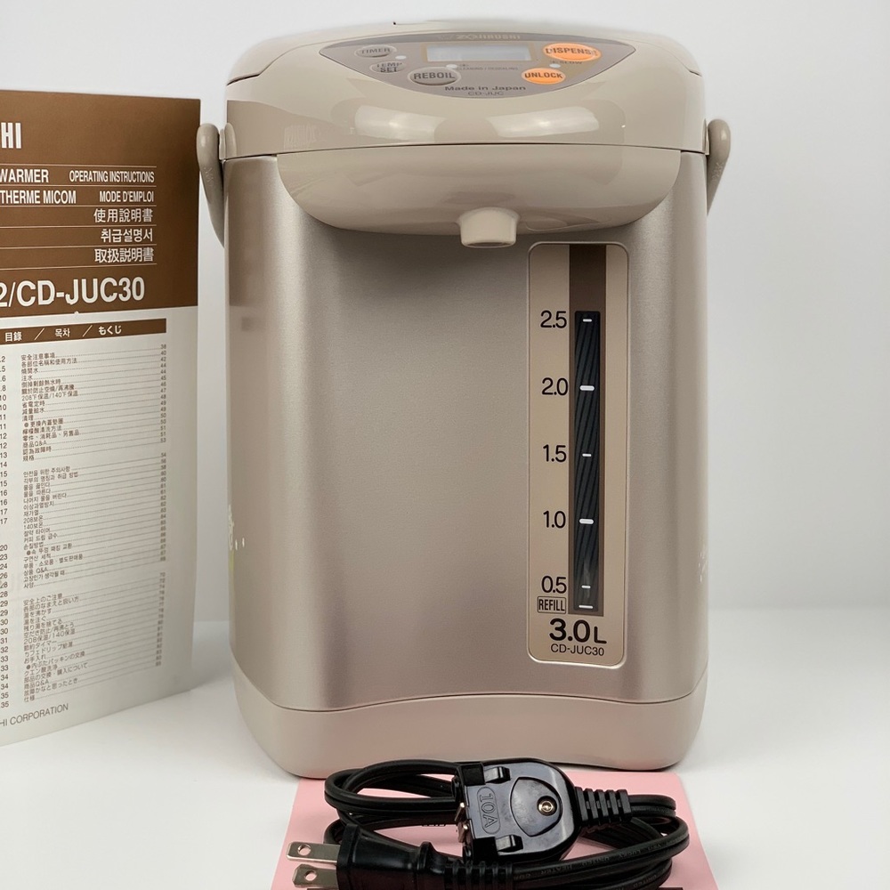 Like New-Zojirushi CD-JUC 3L Water Boiler and Dispenser